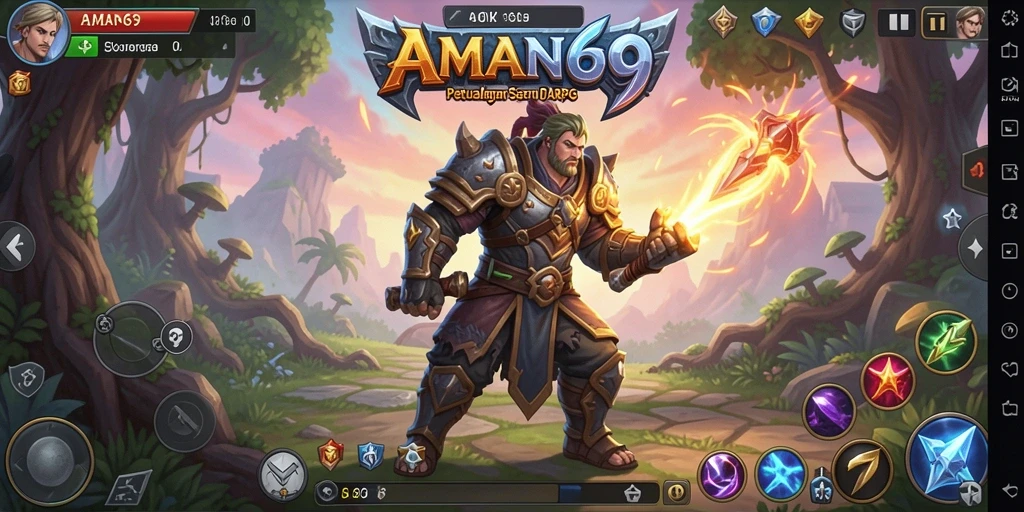 Gameplay ARPG yang menarik dan penuh aksi.