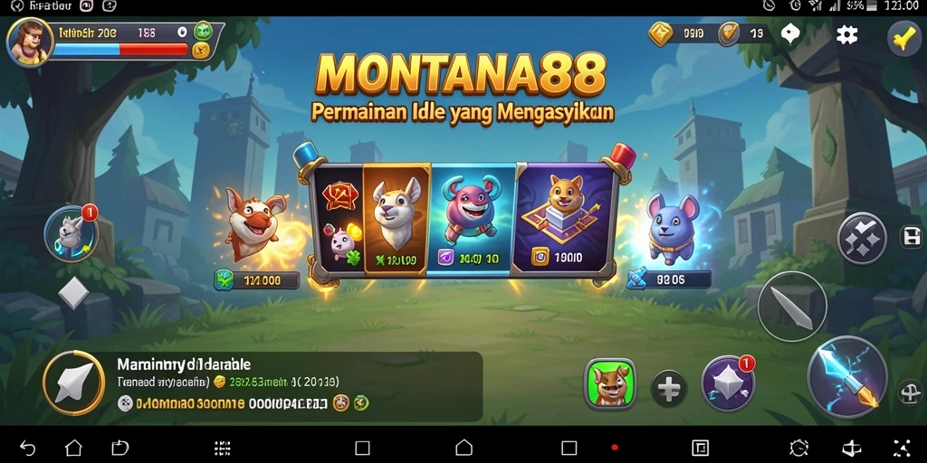 Tampilan gameplay MONTANA88 yang menarik dan menggugah selera.
