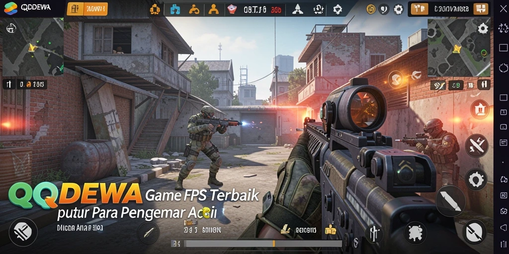 Gameplay seru dalam QQDEWA dengan grafis menawan.