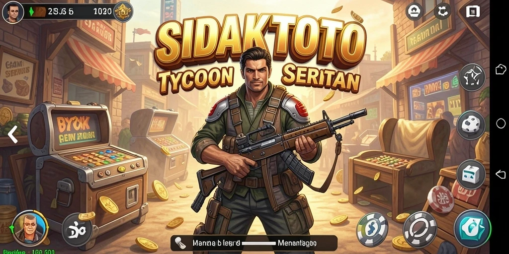 Screenshot gameplay Tycoon yang menarik dan seru di SIDAKTOTO.