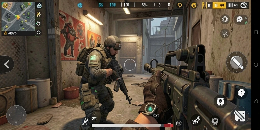 Tampilan gameplay TPS VIO77 yang mendebarkan dan penuh aksi.