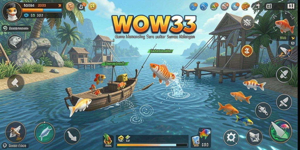 Tangkapan ikan terbaik dalam WOW33 dengan grafis yang memukau.